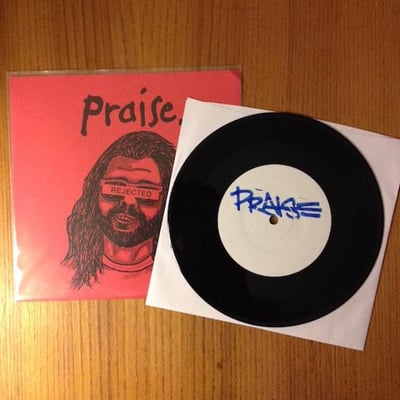 RXR-021 Praise - Two Songs - Test Press # 6/21 (Rejected)