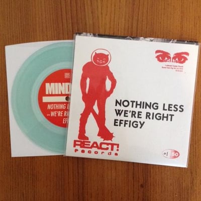 RXR-053 Mindset - Nothing Less - Clear (Celebrated Summer Exclusive RSD) #1/50