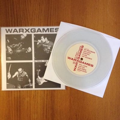 RXR-036 Warxgames - 9 Trax/No Nightmare - Clear/150 (2nd pressing)