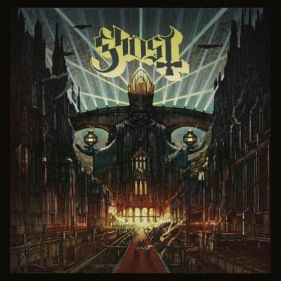 Ghost || Meliora (Deluxe Edition) || Black || 1st Press || Gatefold || 2016 || Loma Vista ‎– LMR00049
