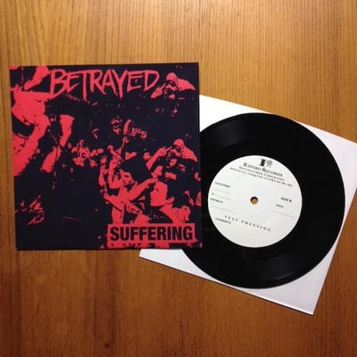 RXR-012 Betrayed - Suffering - Test Press/12