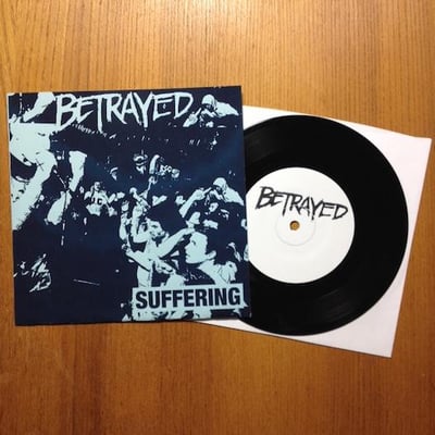 RXR-012 Betrayed - Suffering - Black, Record Release/100