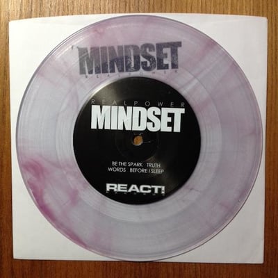 RXR-003 Mindset - RealPower - Transition/3 (Plant error ,1st press labels on 2nd press vinyl)
