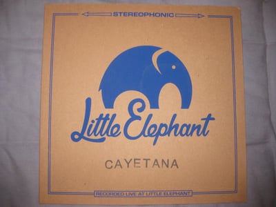 Cayetana "Little Elephant Session" Little Elephant. Lathe Cut. #1