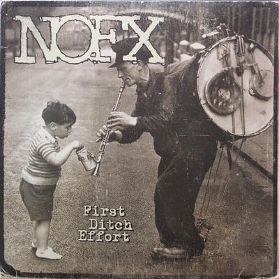 NOFX - First Ditch Effort - Blue/Green Swirl /1048