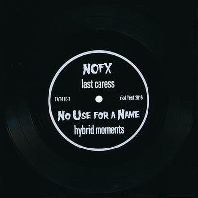 NOFX / No Use For A Name - Misfits Covers Flexi - Black /500