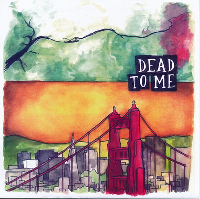 Dead To Me / The Flatliners - UTI #16 - White~Yellow Mix /700