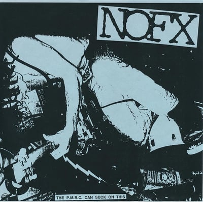 NOFX - The PMRC Can Suck On This - FAT 2nd Press - Black /2000