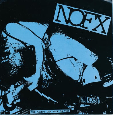 NOFX - The PMRC Can Suck On This - FAT 4th Press - Black /5000