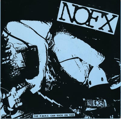 NOFX - The PMRC Can Suck On This - FAT 5th Press - Black