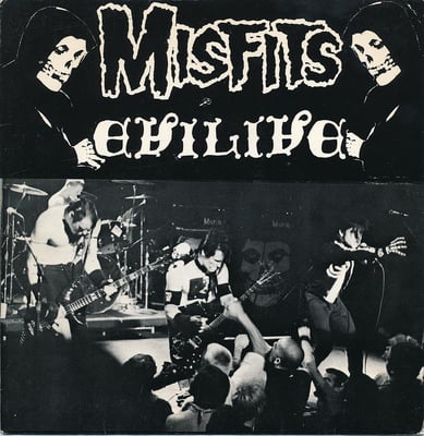 Misfits - Evilive - Black (with insert) #532/1000