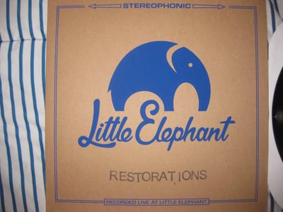 Restorations "Little Elephant Session" Little Elephant. Lathe Cut. #3