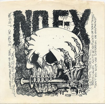 NOFX - S/T - 1st Press - Black (w/insert) /500