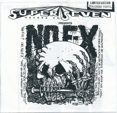 NOFX - S/T - 2nd Press - Blue /500