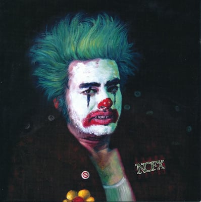 NOFX - Cokie The Clown - White w/Red Haze /103