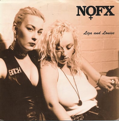 NOFX - Liza And Louise - Dark Pink /10,000