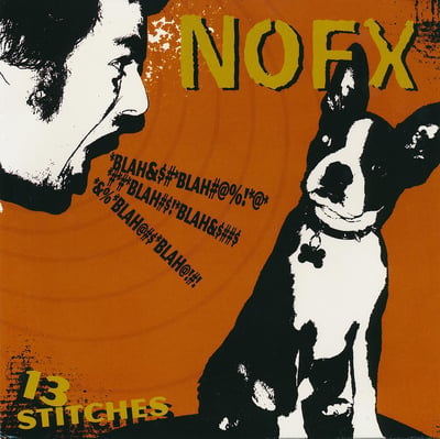 NOFX - 13 Stitches - Marbled Brown /7179