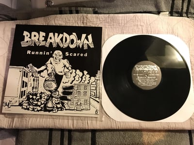 Breakdown - Runnin' Scared (Remastered) - Black - Painkiller Records
