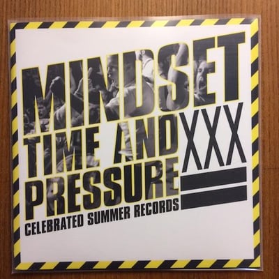 RXR-008 Mindset - Time & Pressure - Light Blue w/ RSD 2011 cover #11/40 (2nd press)