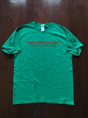 Discrepancy - "OC Straight Edge... 4-Sided Shirt" - Green - Large (2017)