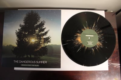 The Dangerous Summer - Reach for the Sun (Black w/ Yellow and Orange Splatter)