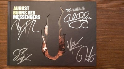 August Burns Red - Messengers 10 Year Photo Book