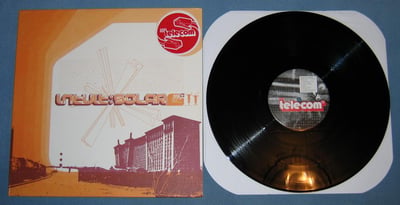 Japanese Telecom - Self-titled | Intuit-solar records, itu-002 | black /500