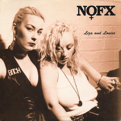 NOFX - Liza And Louise - Lighter Pink /10,000