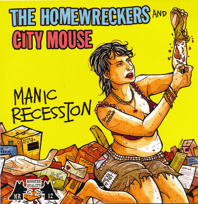 Homewreckers, The / City Mouse - Manic Recession - Mint Green