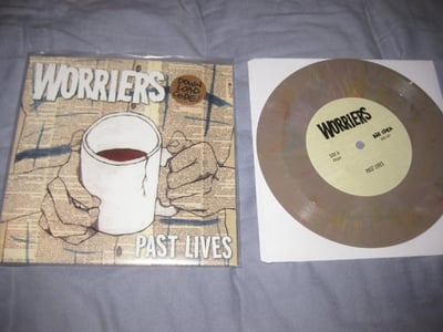 Worriers "Past Lives" No Idea Records. 2nd Press. Brown Mix /250