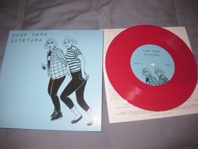 Cayetana/Camp Cope "Split" Poison City Records. 1st Press. Pink/???