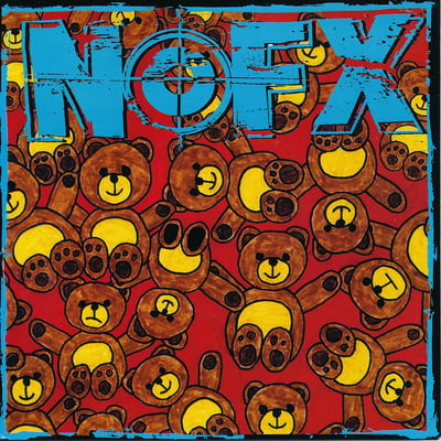 NOFX - 7 Inch Of The Month Club #10 - Cranberry (with note) - Black Label, Blue Logo, # Right /3298