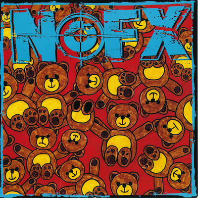NOFX - 7 Inch Of The Month Club #10 - Cranberry (with note) - Black Label, White Logo, # Left /3298