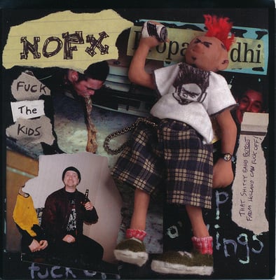 NOFX - Fuck The Kids - 1st Press - Black