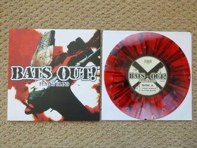 Bats Out! - Flying Blind (Red And White A Side/B Side) Mailorder Version /200