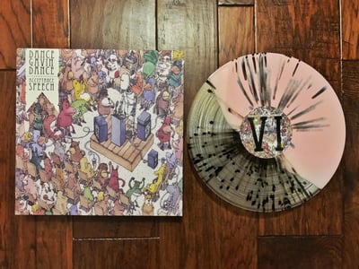 Dance Gavin Dance | Acceptance Speech | 5th pressing | Half Clear / Half Pink / Black Splatter /500