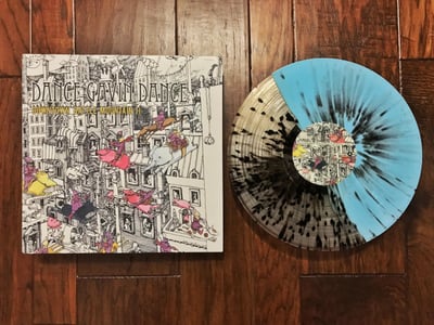 Dance Gavin Dance | Downtown Battle Mountain II | 3rd pressing | Half Clear / Half Baby Blue / Black Splatter /500