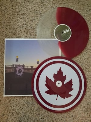 The Early November - Fifteen Years | Deep Red & Clear Split (A/B) Deep Red (C/D) w/ screen-printed d-side | /750 (2017) BTR-044
