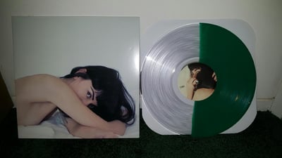 Capsize || The Angst In My Veins || Green and White Haze (/250) || 1st Press || Gatefold || 2014 || Equal Vision Records ‎– EVR 291-1B