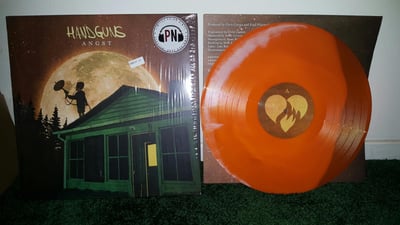 Handguns || Angst || Cream w/ Orange (/200) || 2012 || Pure Noise Records – PNE123