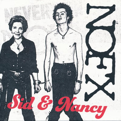 NOFX - Sid And Nancy - Red w/Grey Splatter /3086