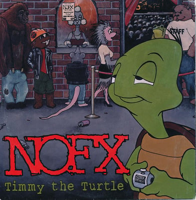 NOFX - Timmy The Turtle - Green /9537