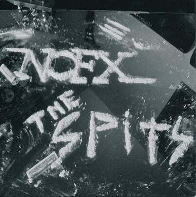 NOFX / Spits - Split - Black /4029