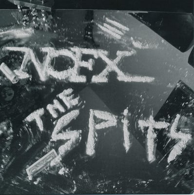 NOFX / Spits - Split - White /1009