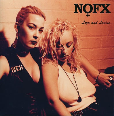 NOFX - Liza And Louise - 126 Inches Box Set - Pink and Red Swirl /1,207