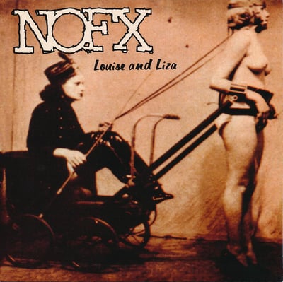 NOFX - Louise And Liza - 126 Inches Box Set - Black and Pink Swirl /1,207
