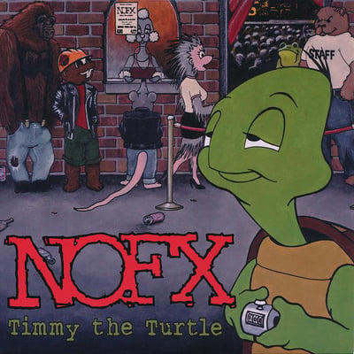 NOFX - Timmy The Turtle - 126 Inches Box Set - Green and Purple Swirl /1,207