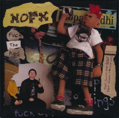 NOFX - Fuck The Kids - 126 Inches Box Set - Gold /1,792