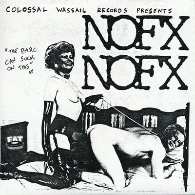 NOFX - The PMRC Can Suck On This - 126 Inches Box Set - Gold /1,792