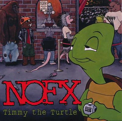 NOFX - Timmy The Turtle - 126 Inches Box Set - Gold /1,792